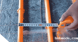 15cm的间距，规范化施工