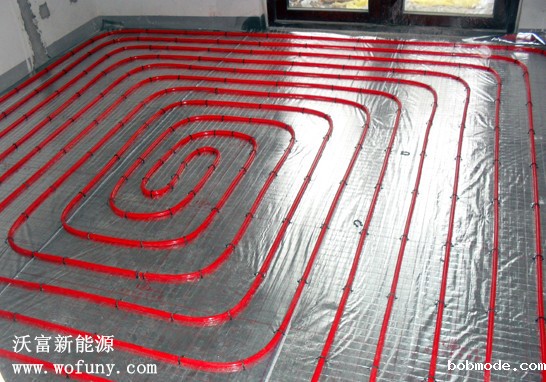 青岛沃富地源热泵末端---地暖盘管