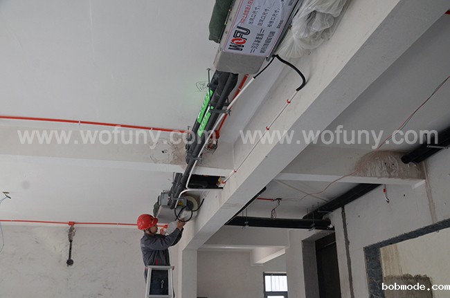 青岛沃富地源热泵制冷末端---风机盘管