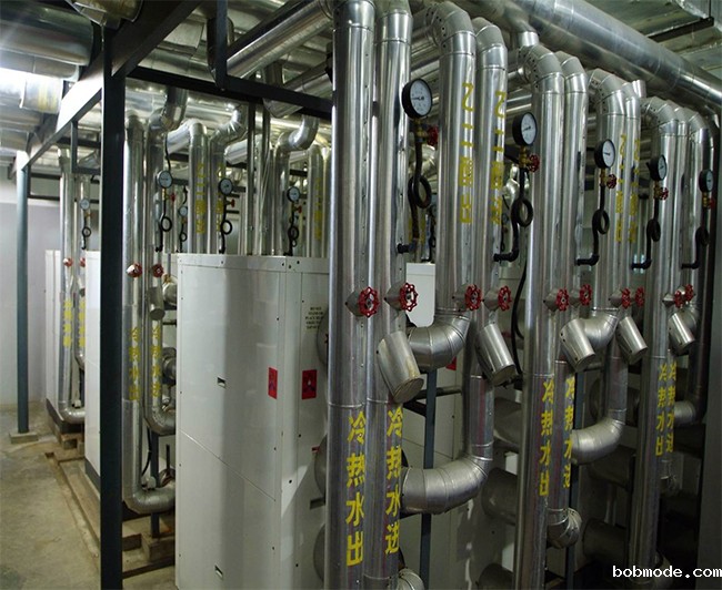 奥帆中心海水源热泵项目