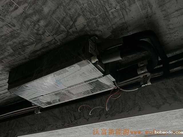 青岛科技大学科翠苑大平层公寓新风系统施工——多联机中央空调风机盘管