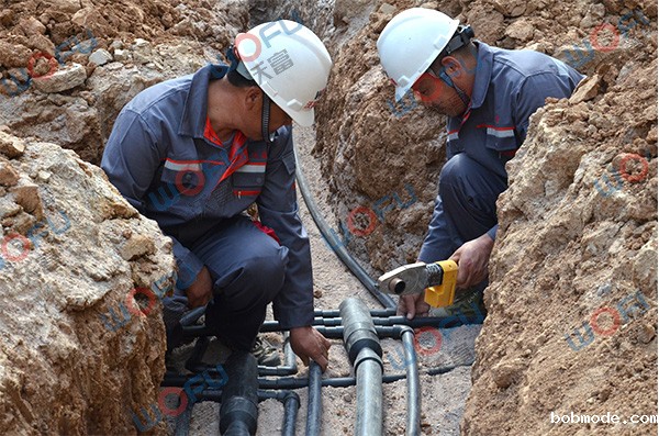 地源热泵室外埋管