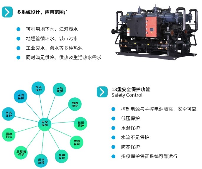 水地源热泵机组